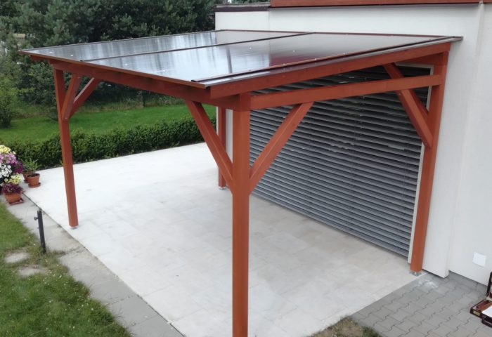 Kompletní realizace dřevěné pergoly Dobratice
