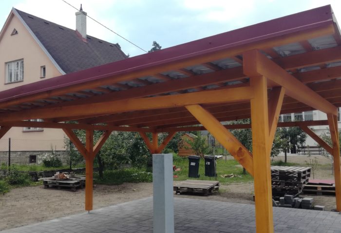 Přístřešek na dvě auta Frýdlant nad Ostravicí