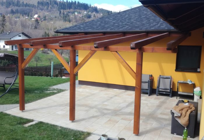 Zavěšená pergola Frýdlant nad Ostravicí