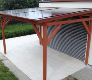 Detail zavětrování